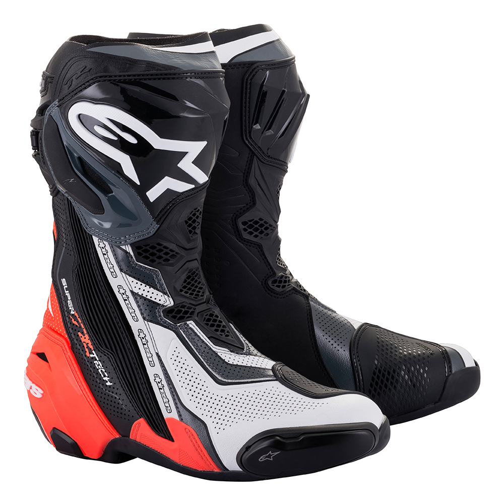 Alpinestars Alpinestars Supertech R B/R Fluo White Grey
